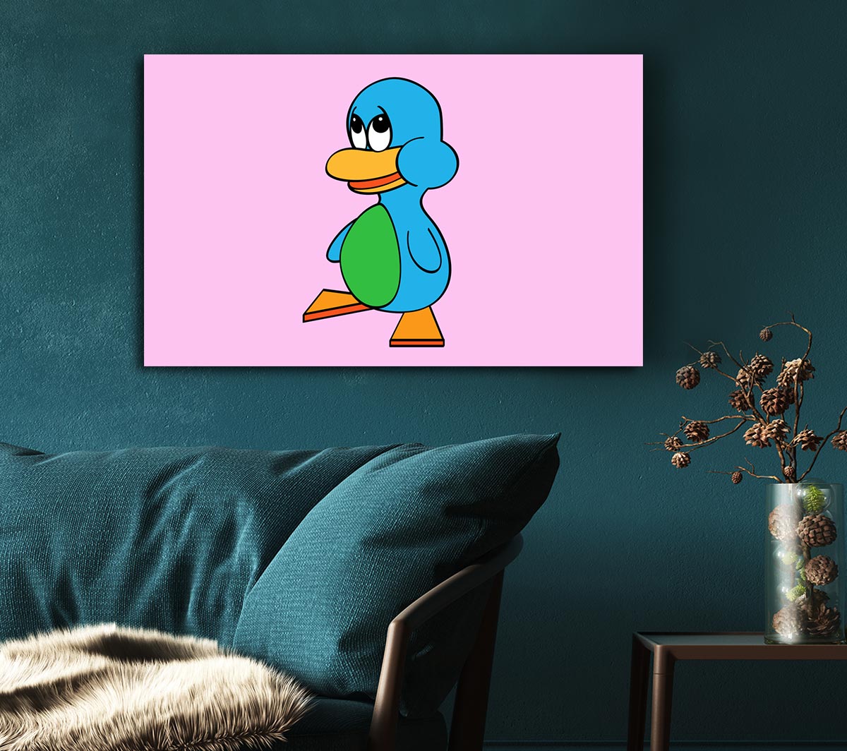 Sad Duck Pink