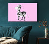 Standing Zebra Pink