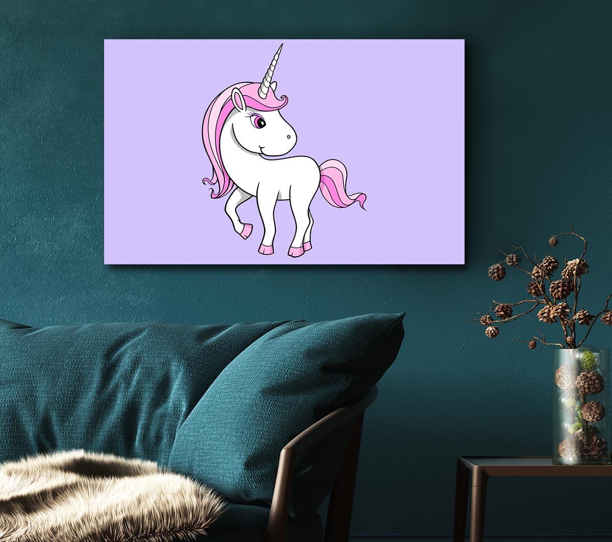 Unicorn Walking Lilac