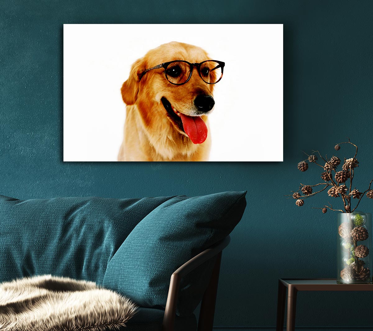 Golden Retriever Nerd