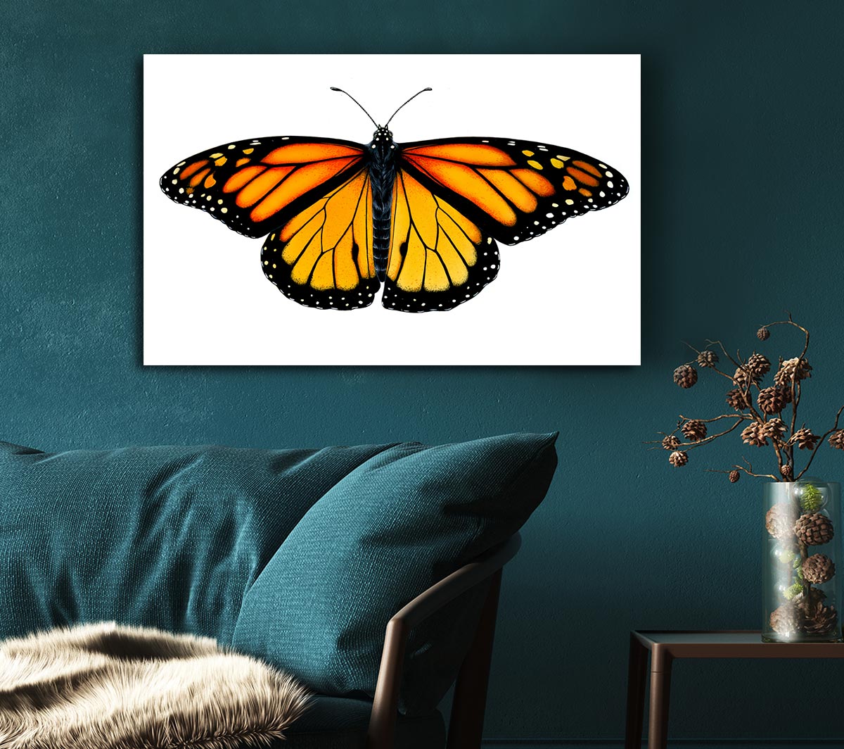 Orange Butterfly Wings