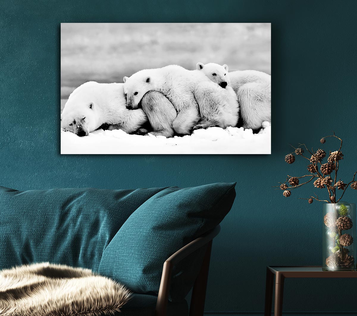 Polar bear Family