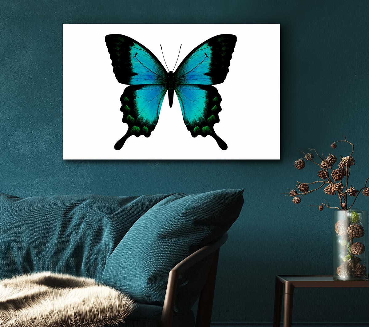 Turquoise Butterfly Wings