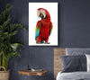 Blue Macaw Parrot