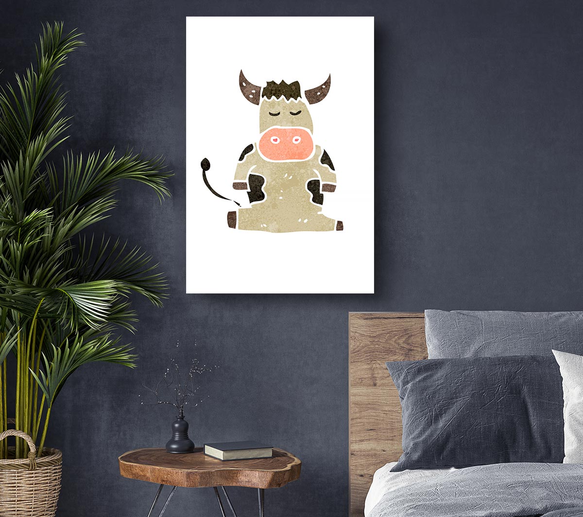 Sitting Cow