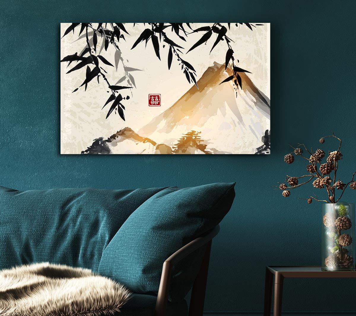 Japanese mountain bamboo