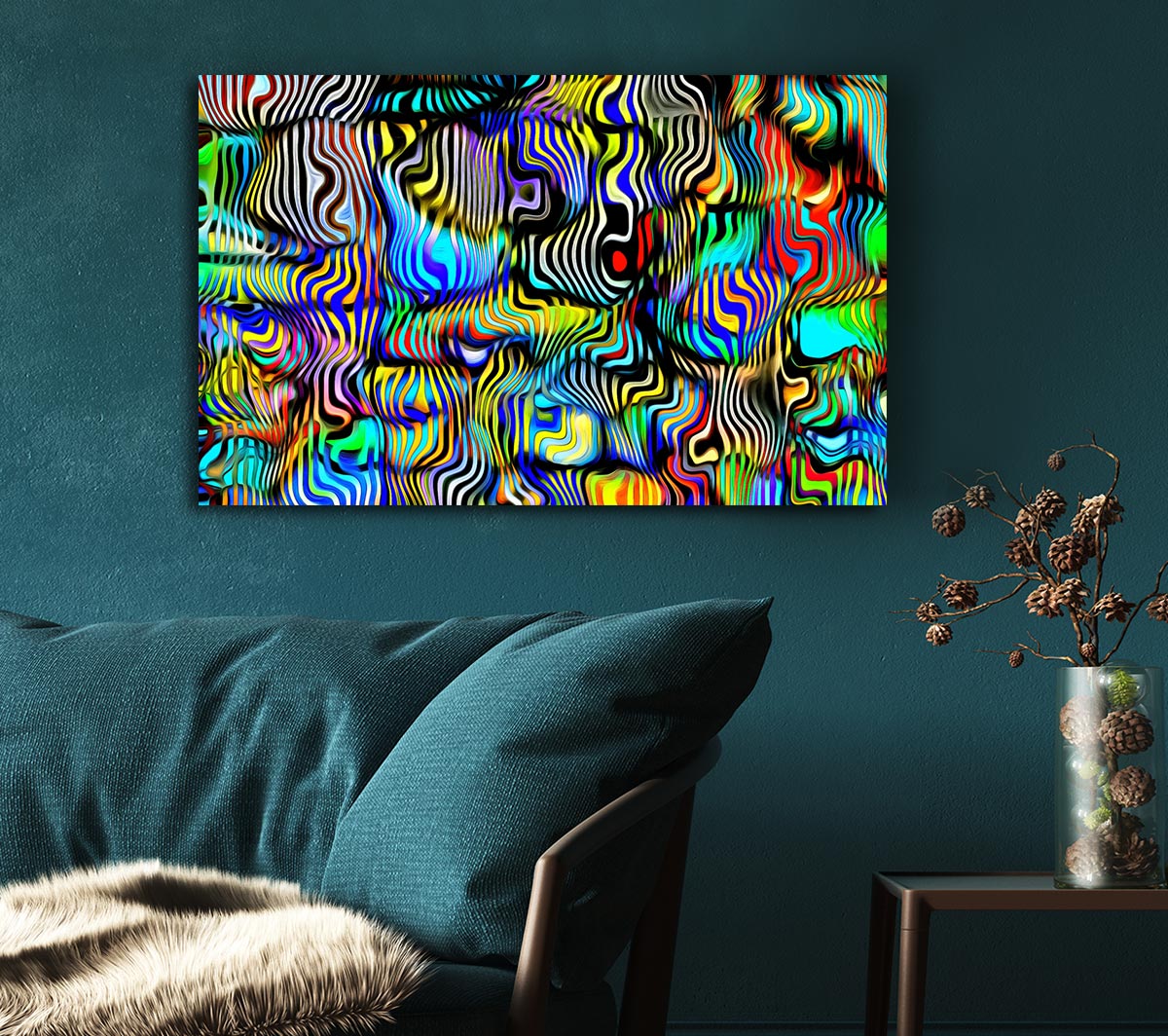 Pop Art Zebra 3