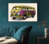Flower Power VW Camper Van
