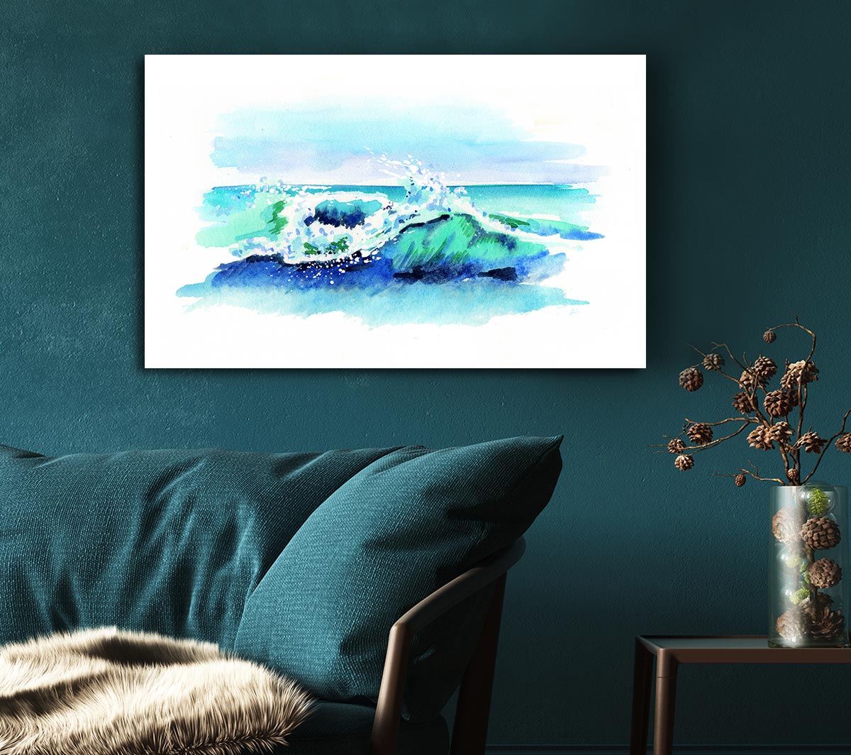 Movement In The Ocean Wave