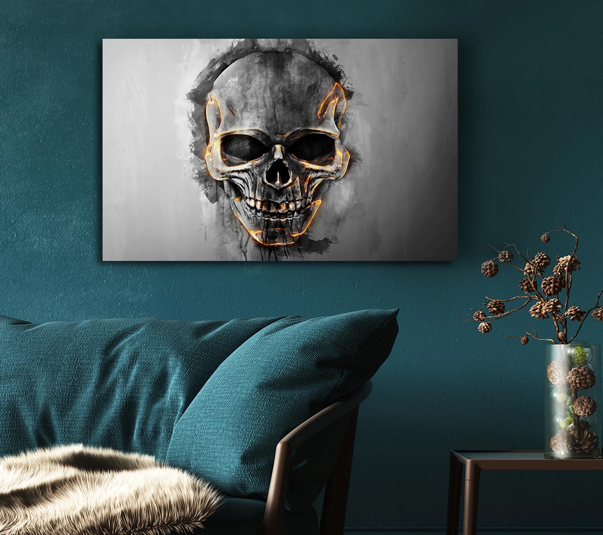 Fire Skull