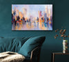 City in acrylic paints