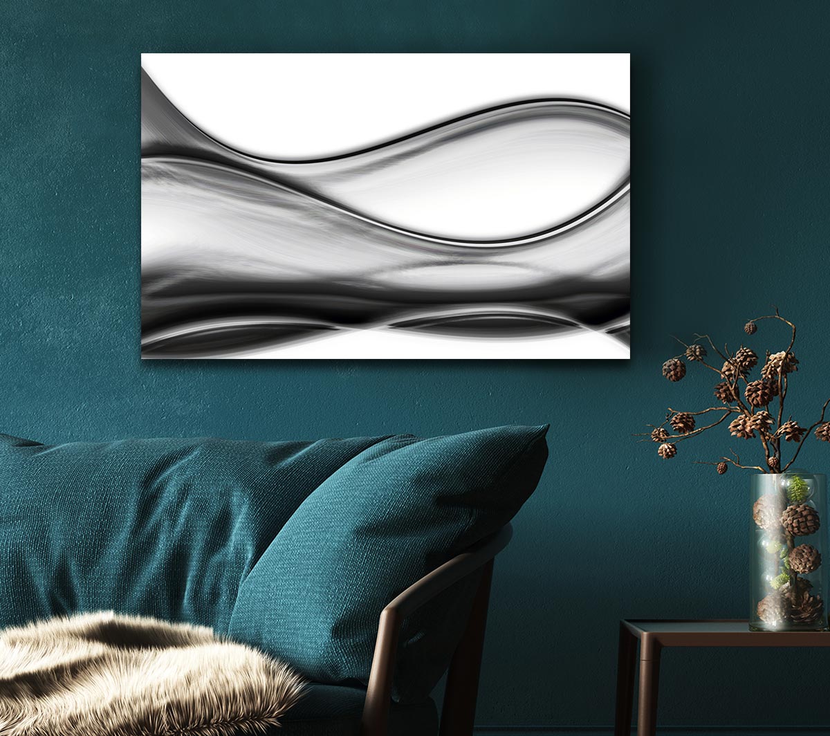 Grey swirls