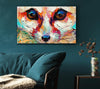 Close Up Fox Painting