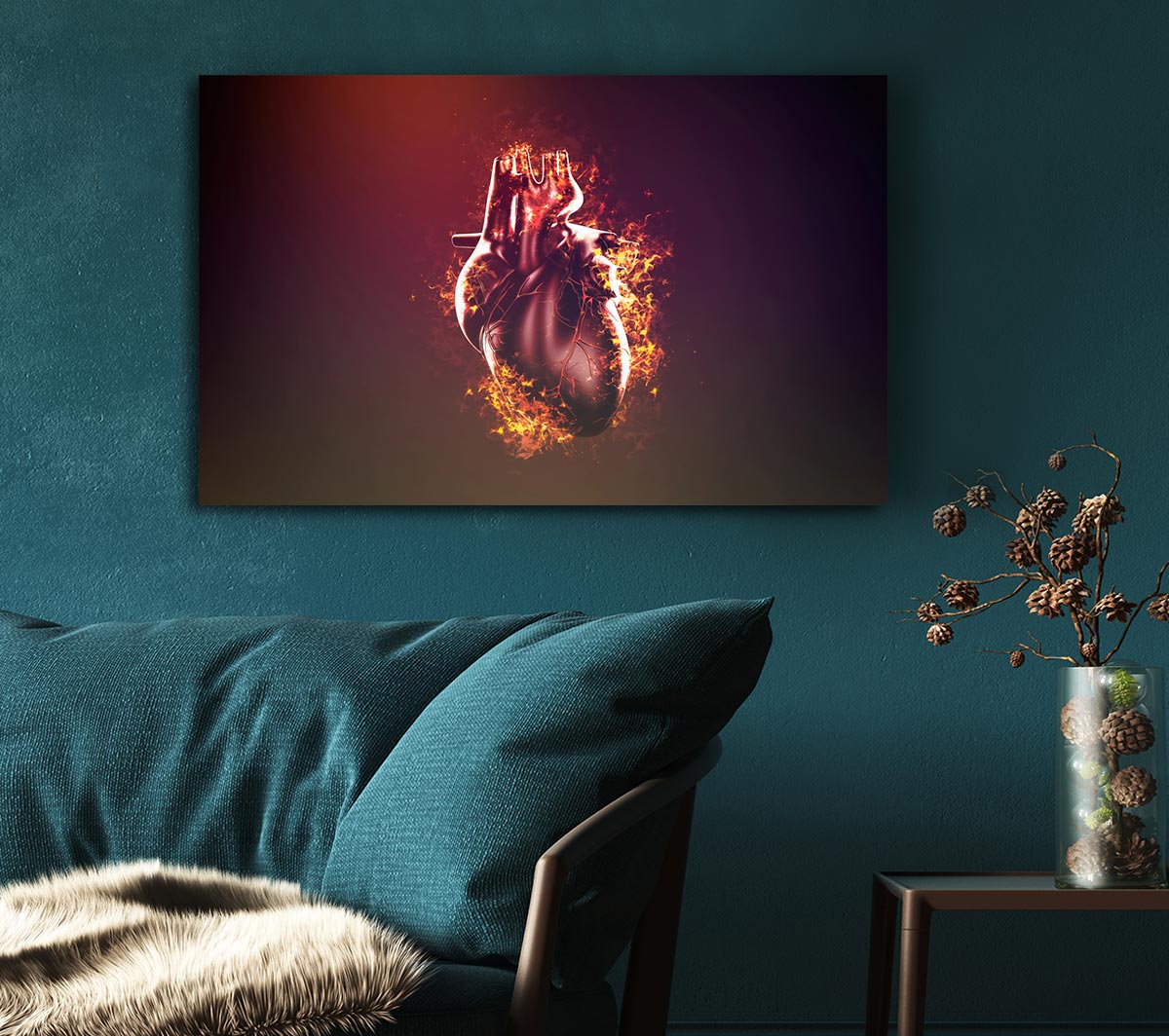 Flaming Heart