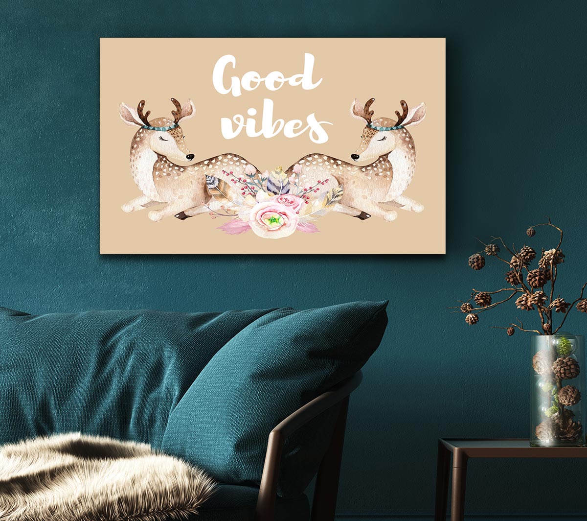 Good Vibes Woodland Animals