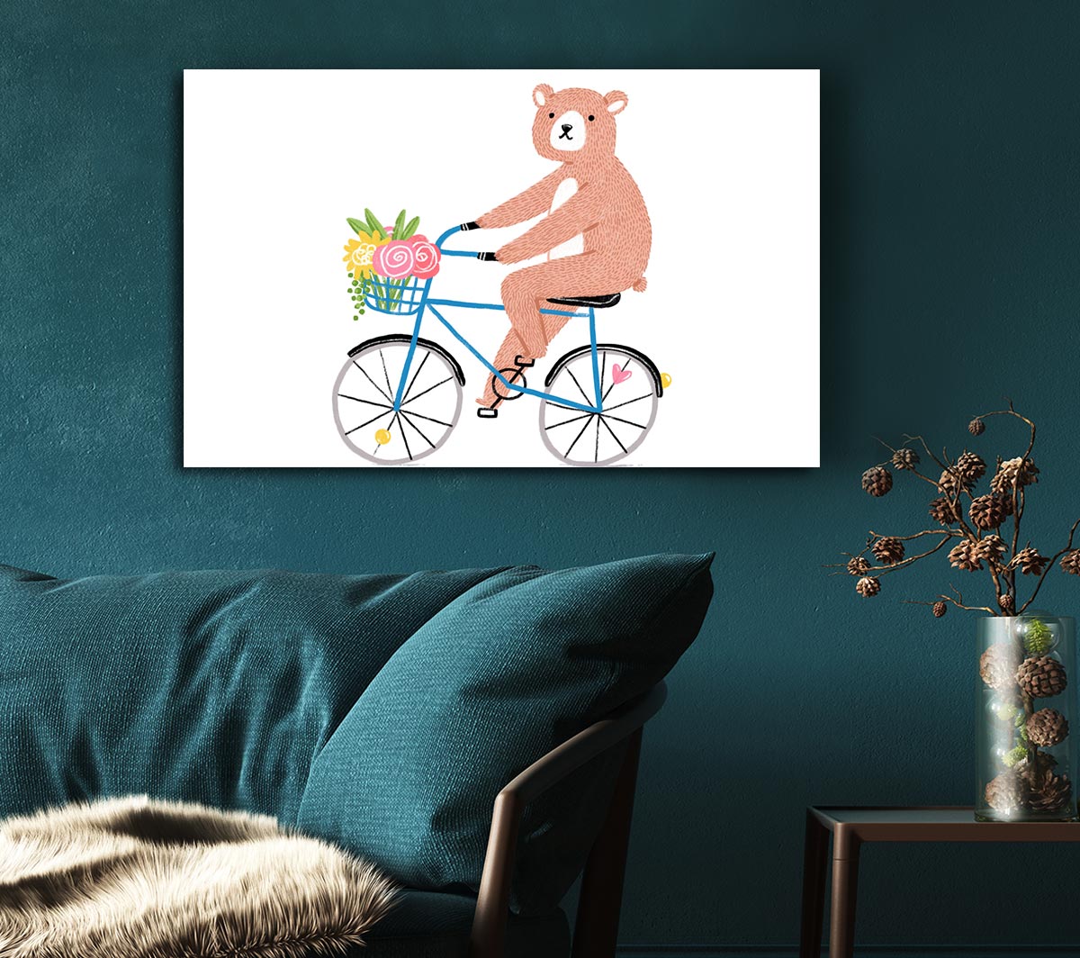 Bear Riding A Bike