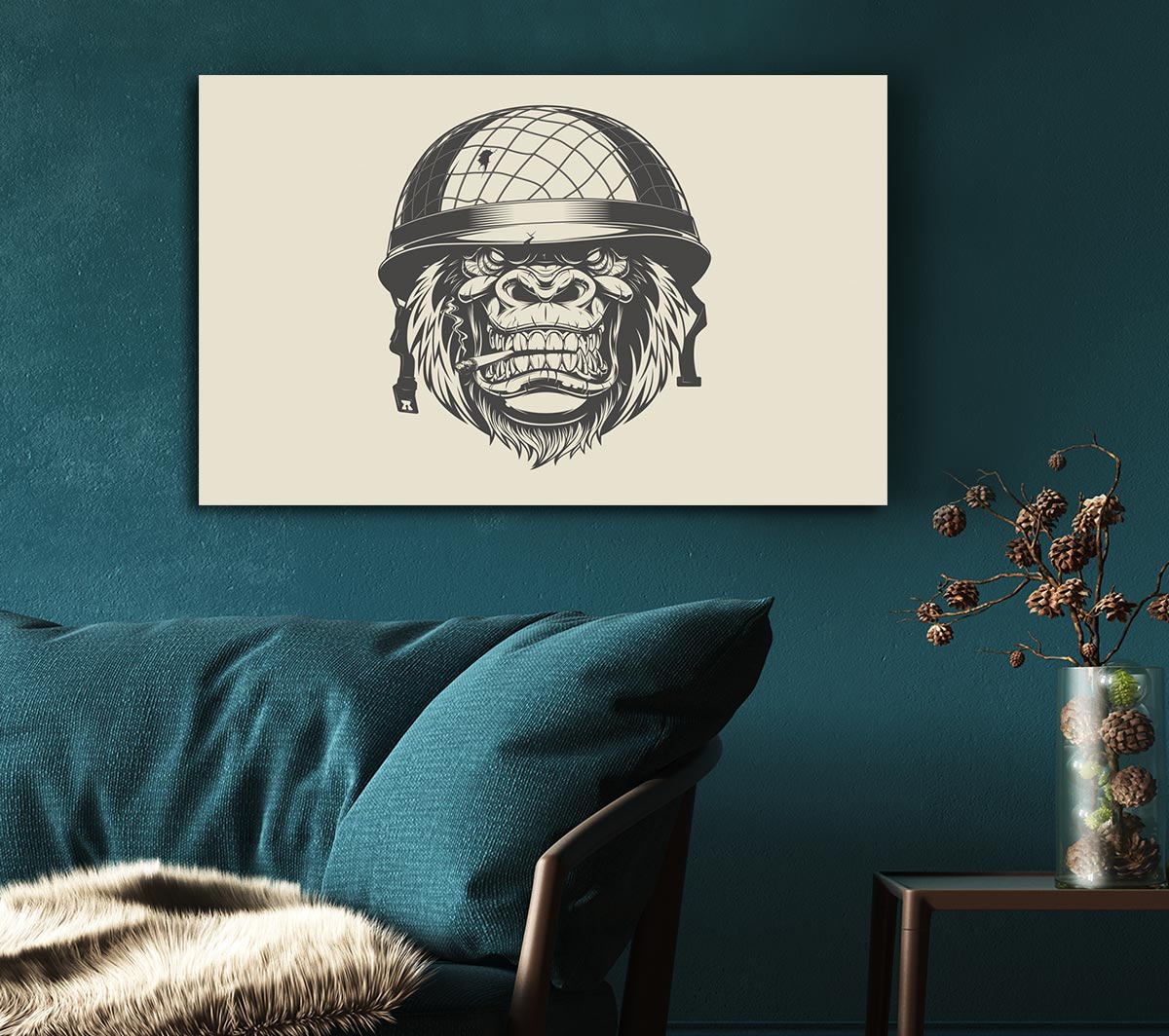 Gorilla Army Cadet