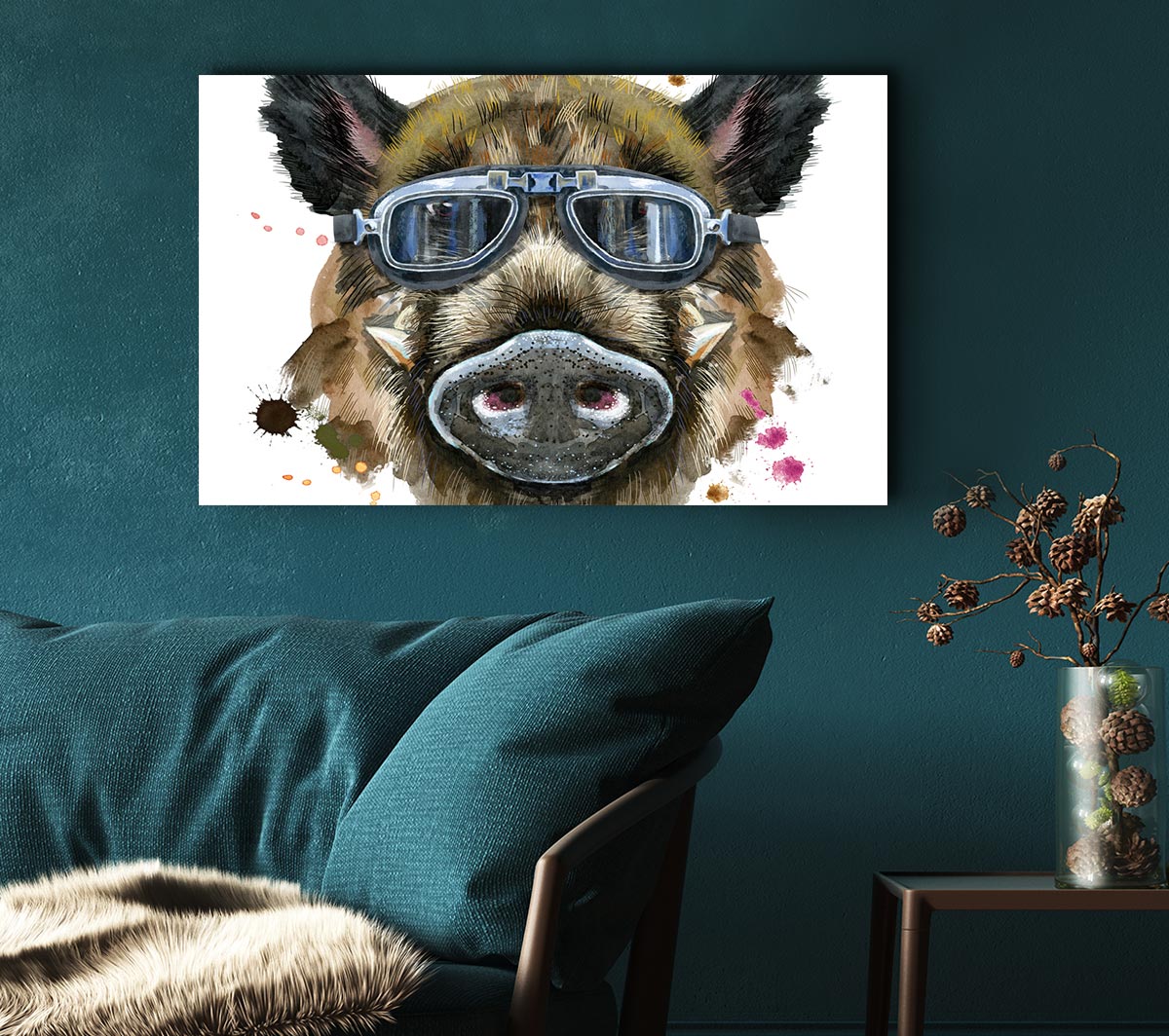 The Boar In Glasses