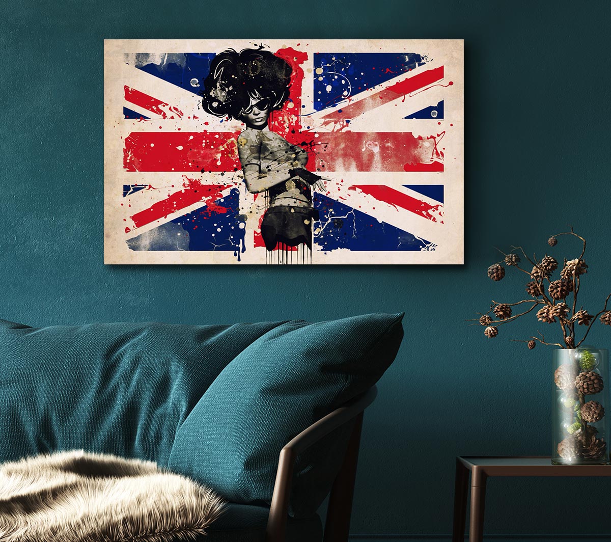 Union Jack Woman Side