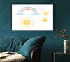 Happy Rainbow And Clouds