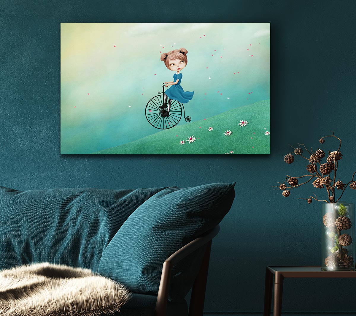 Alice In Wonderland Penny Farthing