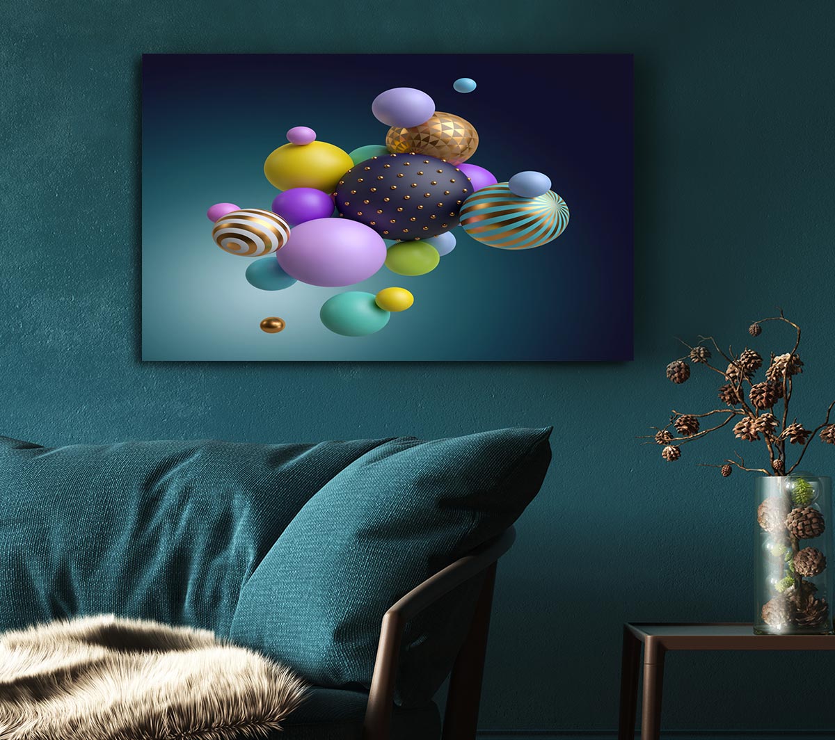 Spheres Of Three Dimensional Abstract