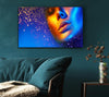 Gold And Blue Face