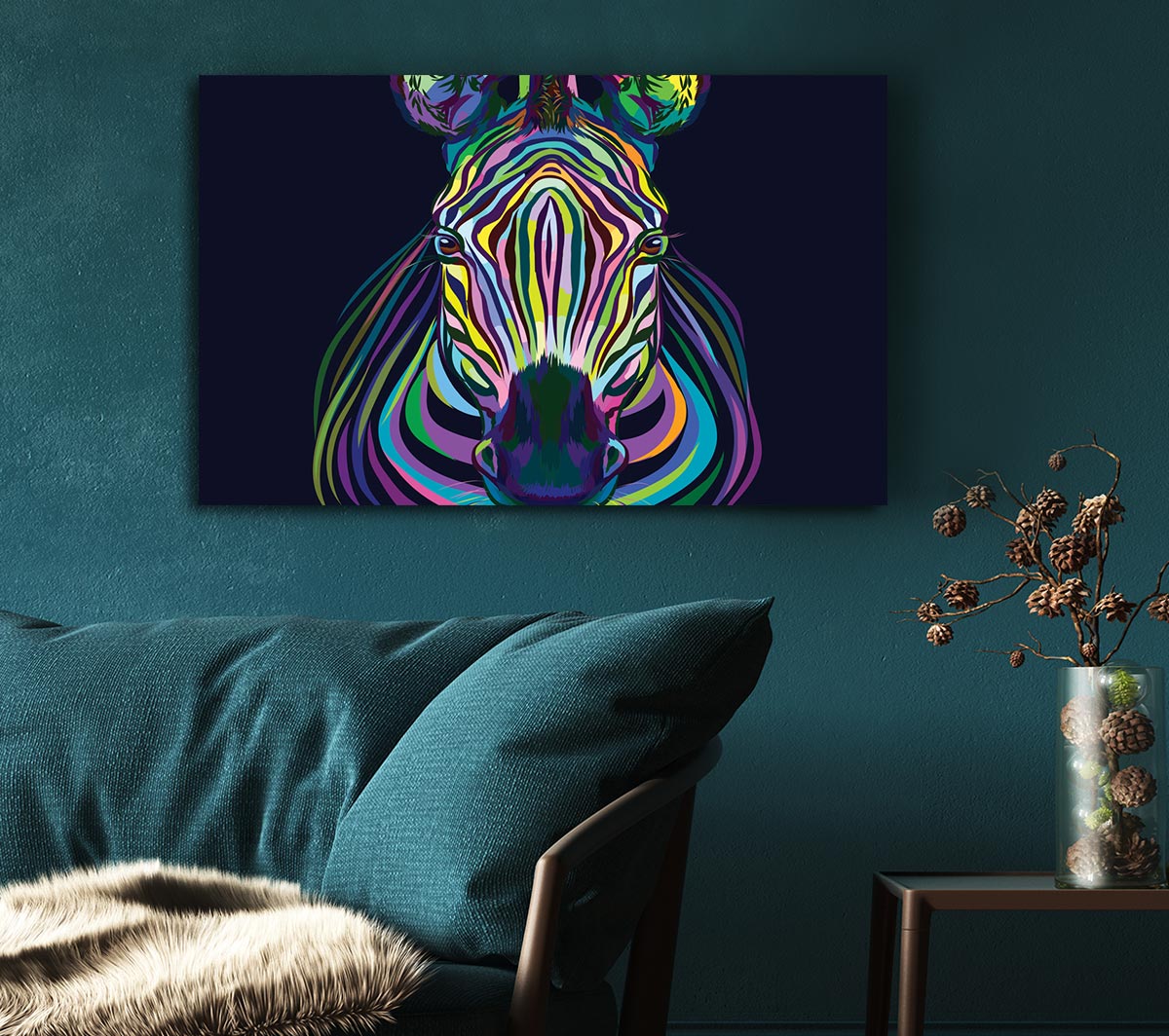 Stunning Zebra Vibrant