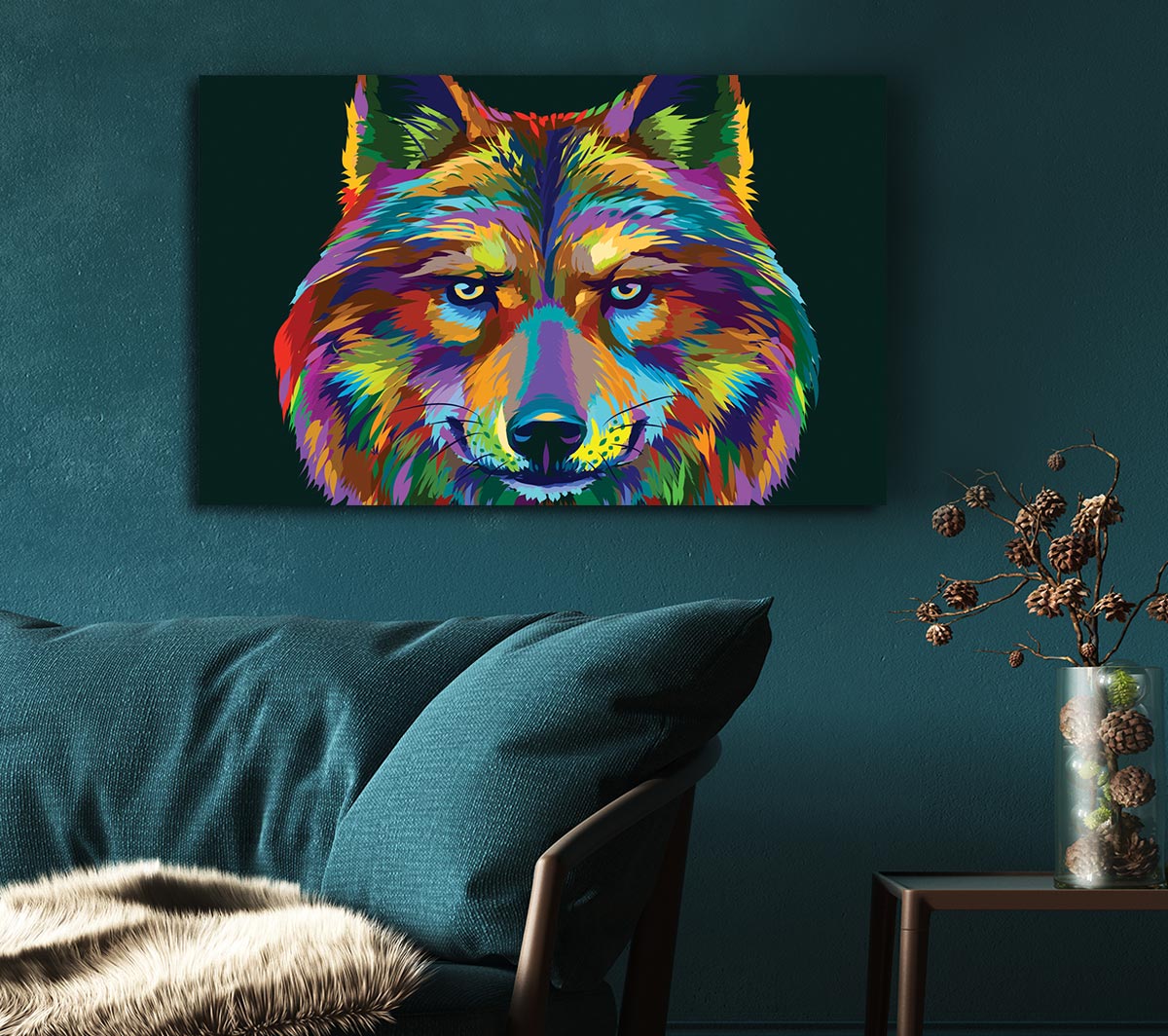 Stunning Wolf Head