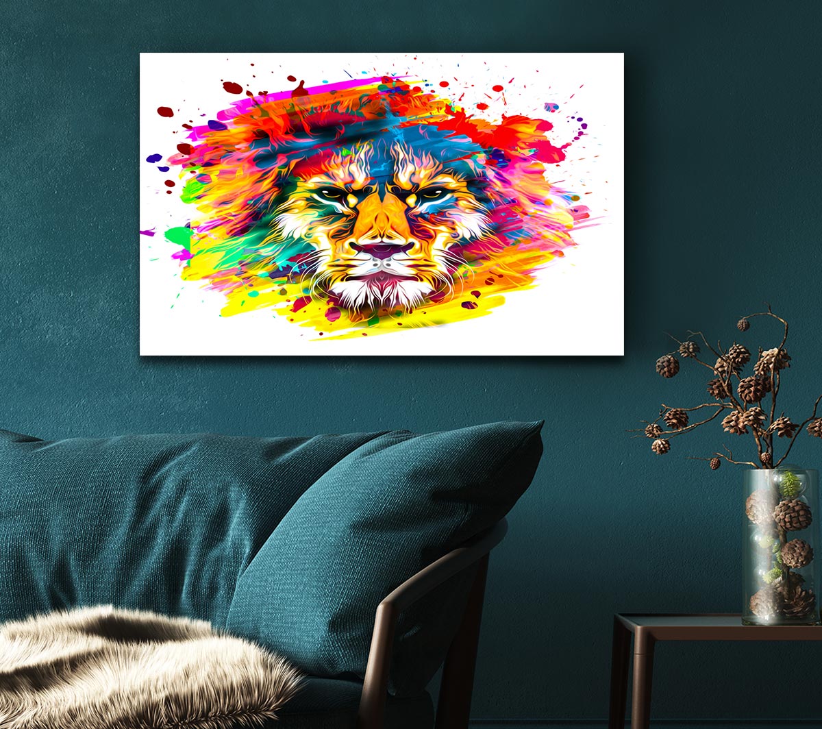 The Lion Splatter