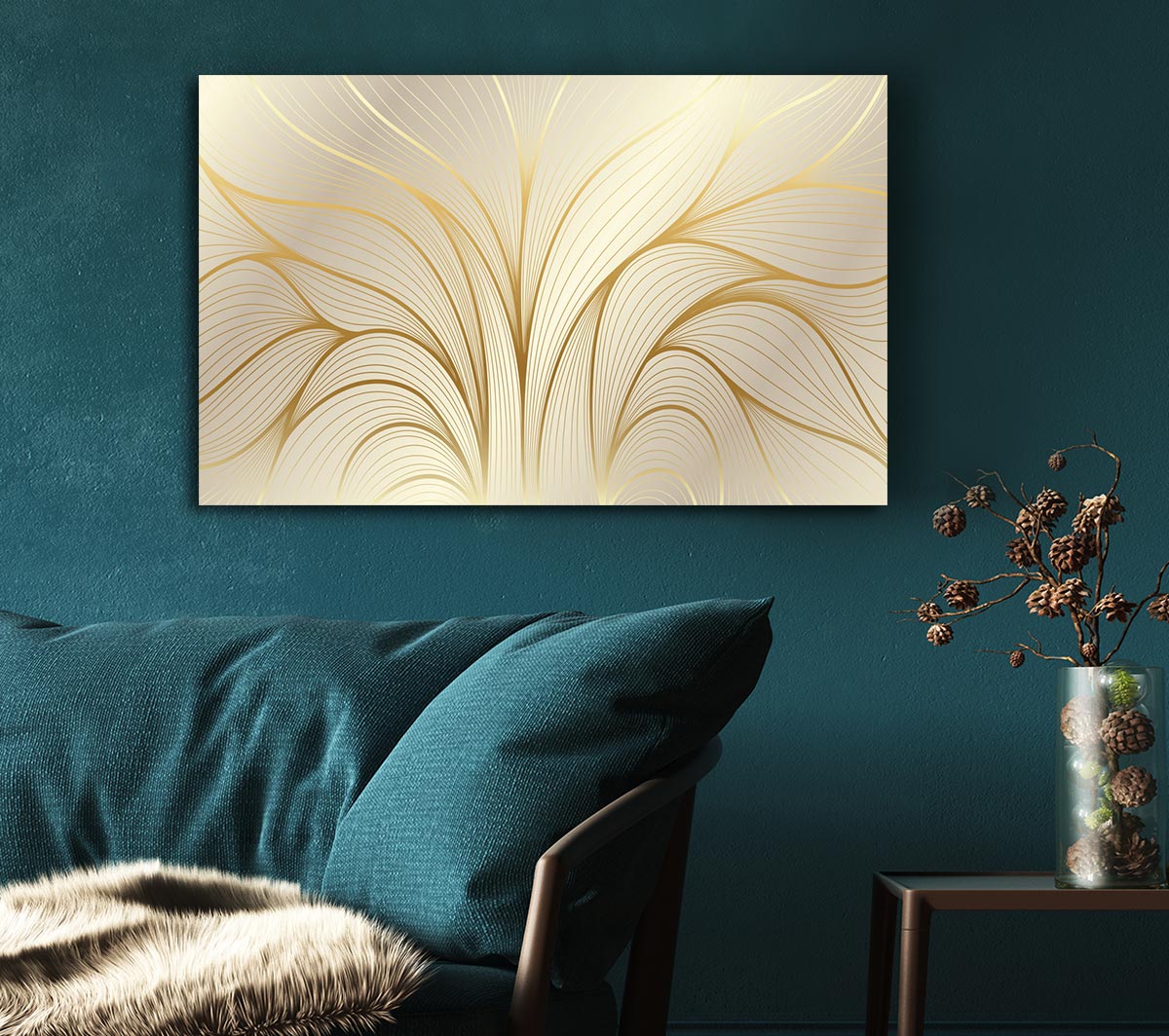 Gold Leaf Lines