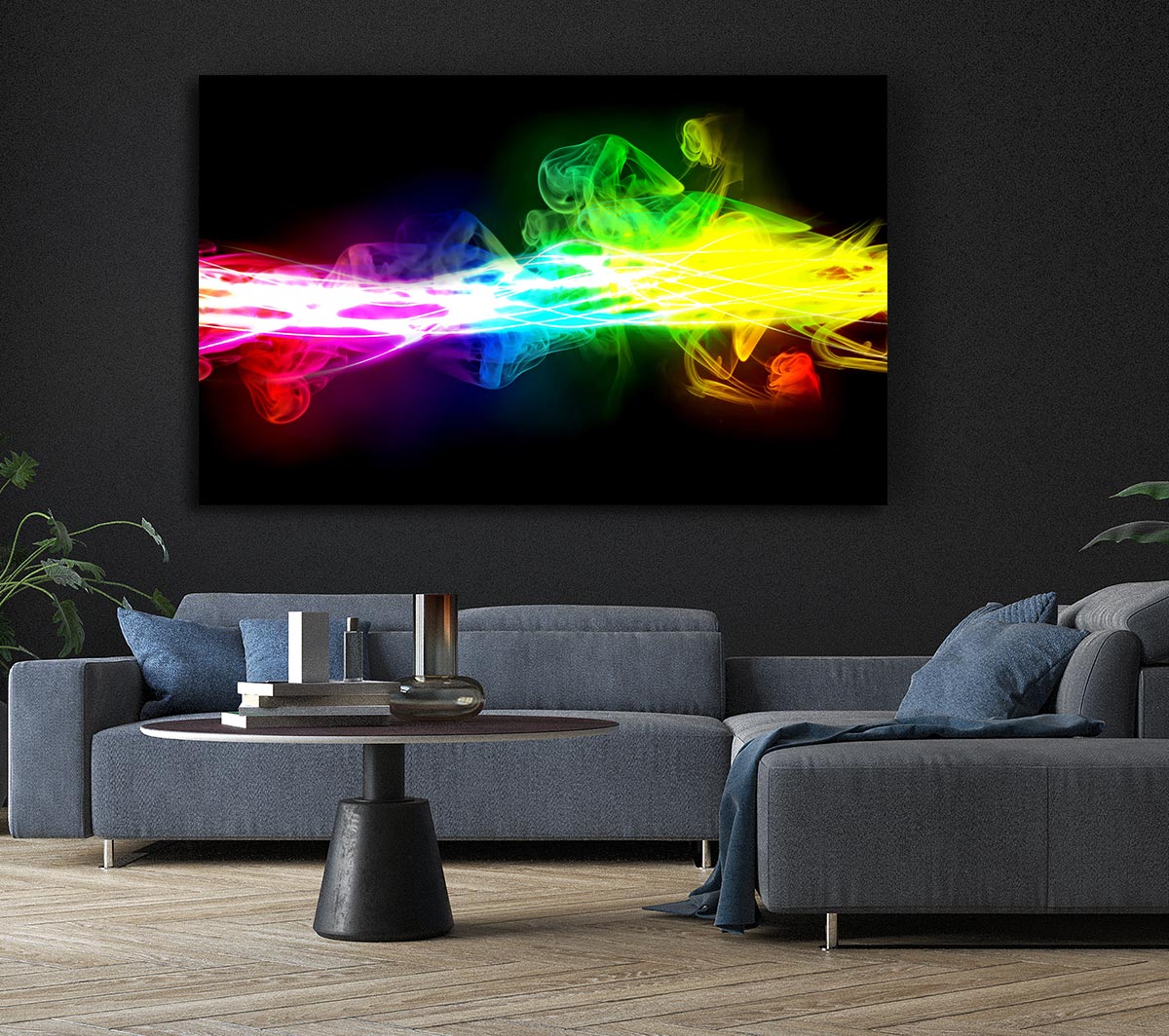 Rainbow Smoke Contrast