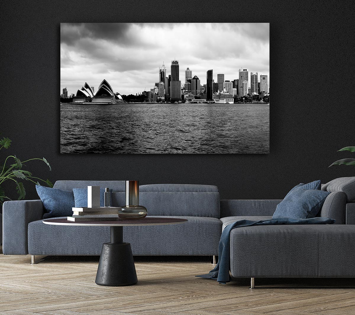 Australia Sydney River View B n W