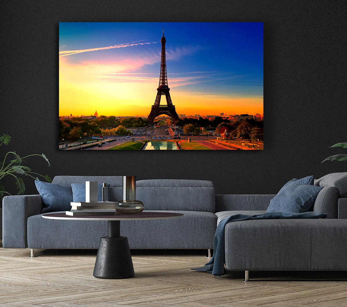 Eiffel Tower At Sunrise