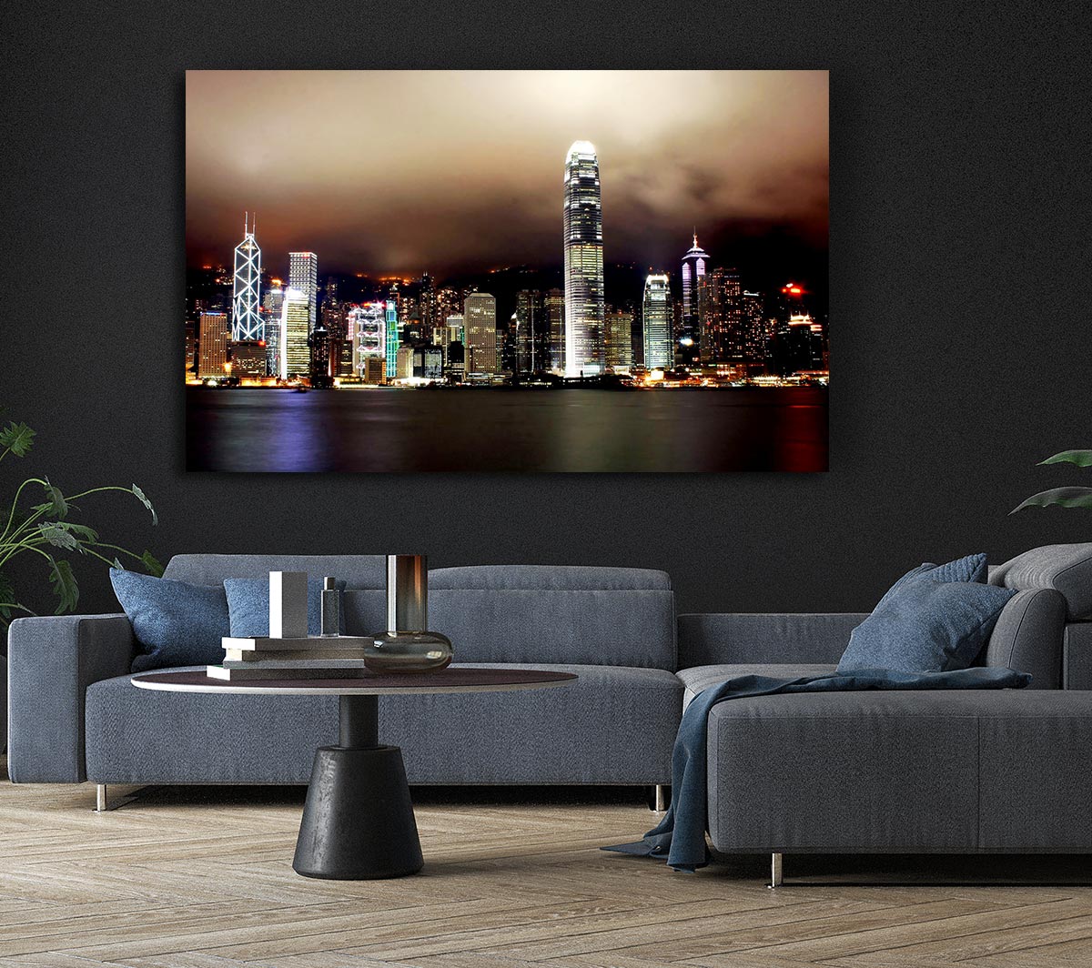 Hong Kong Harbour Brown