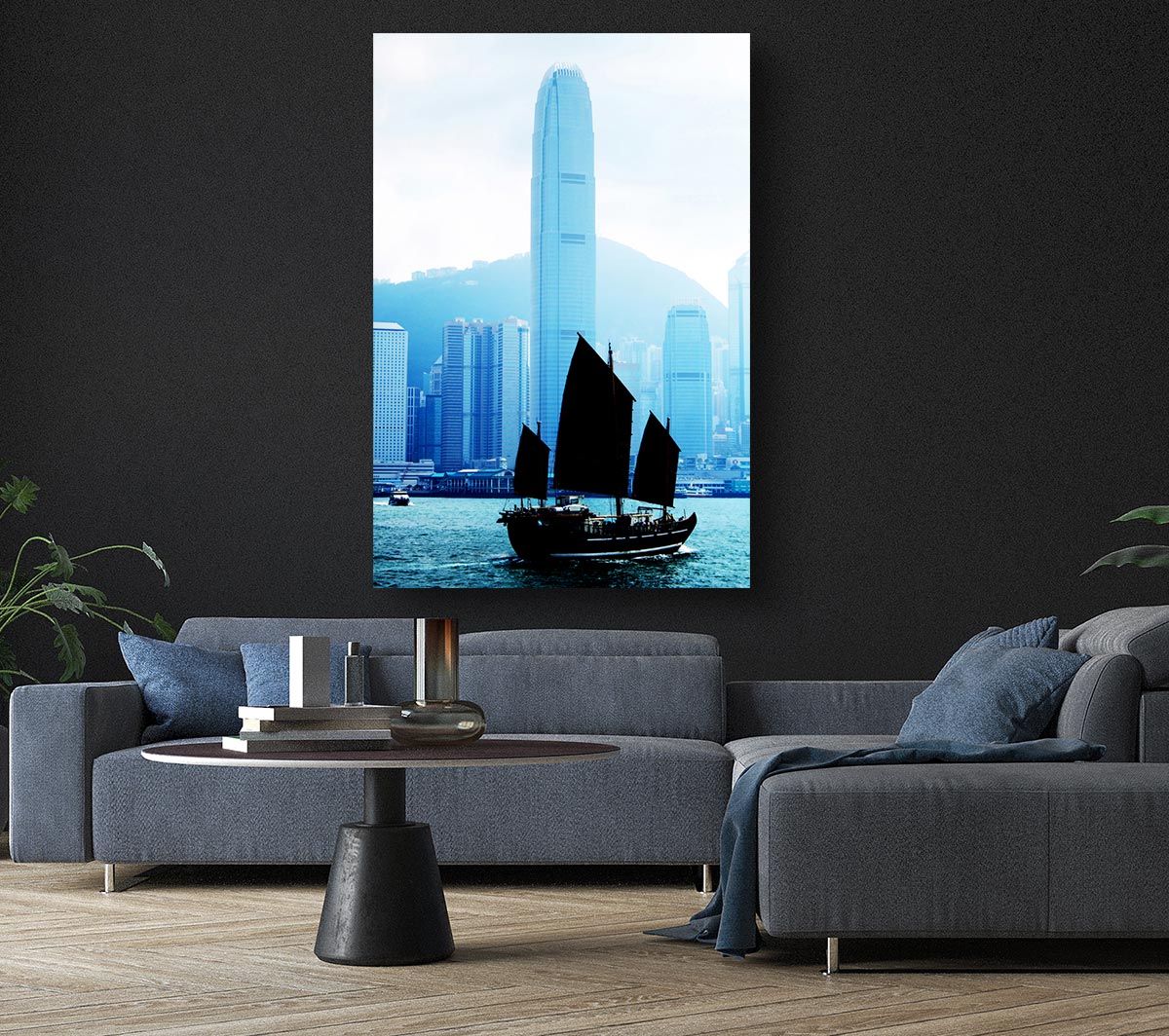 Hong Kong Harbour Morning Mist