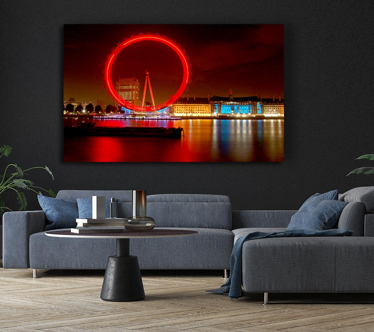 London Eye From Victoria Embankment