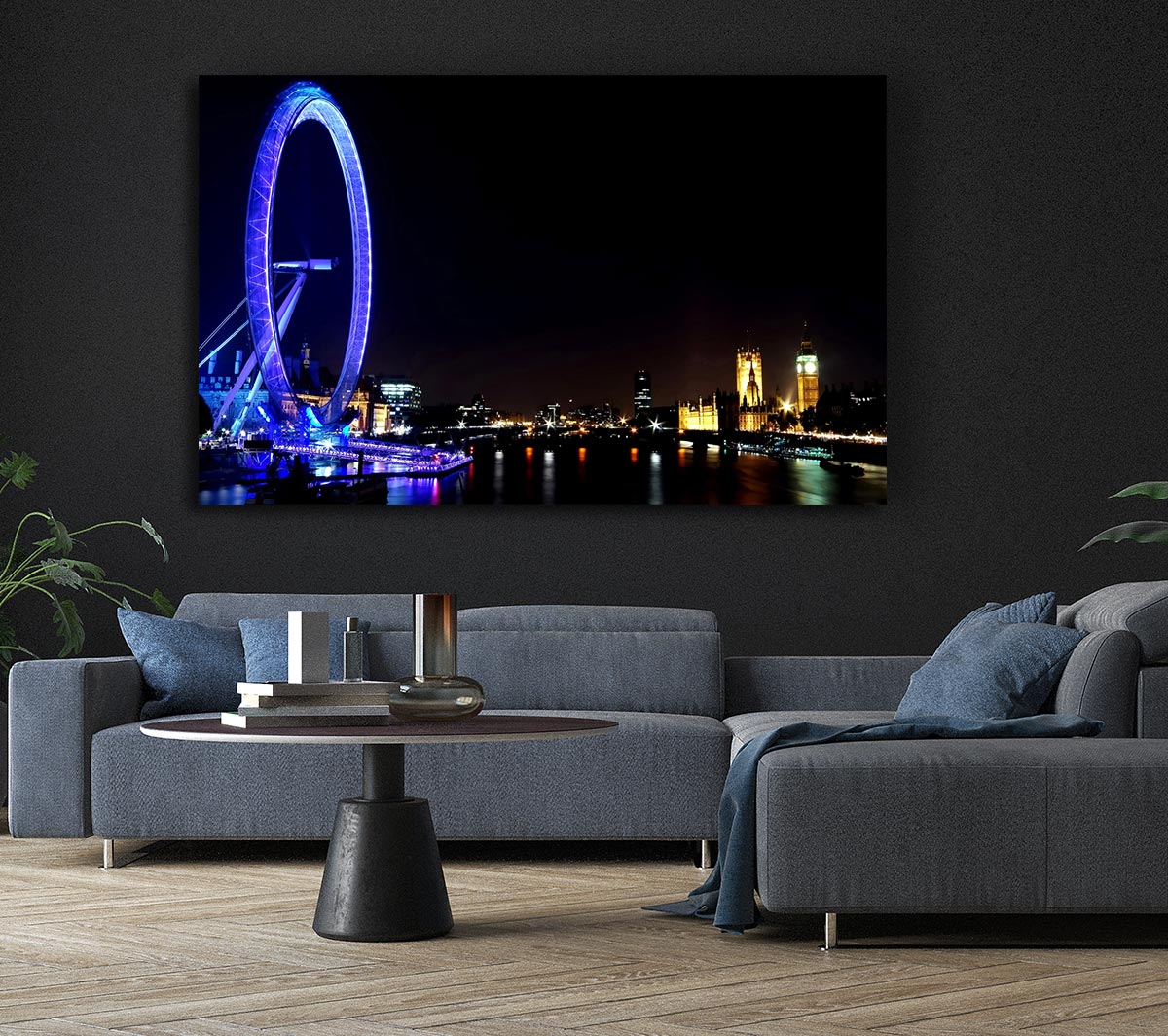London Eye Blue Uk