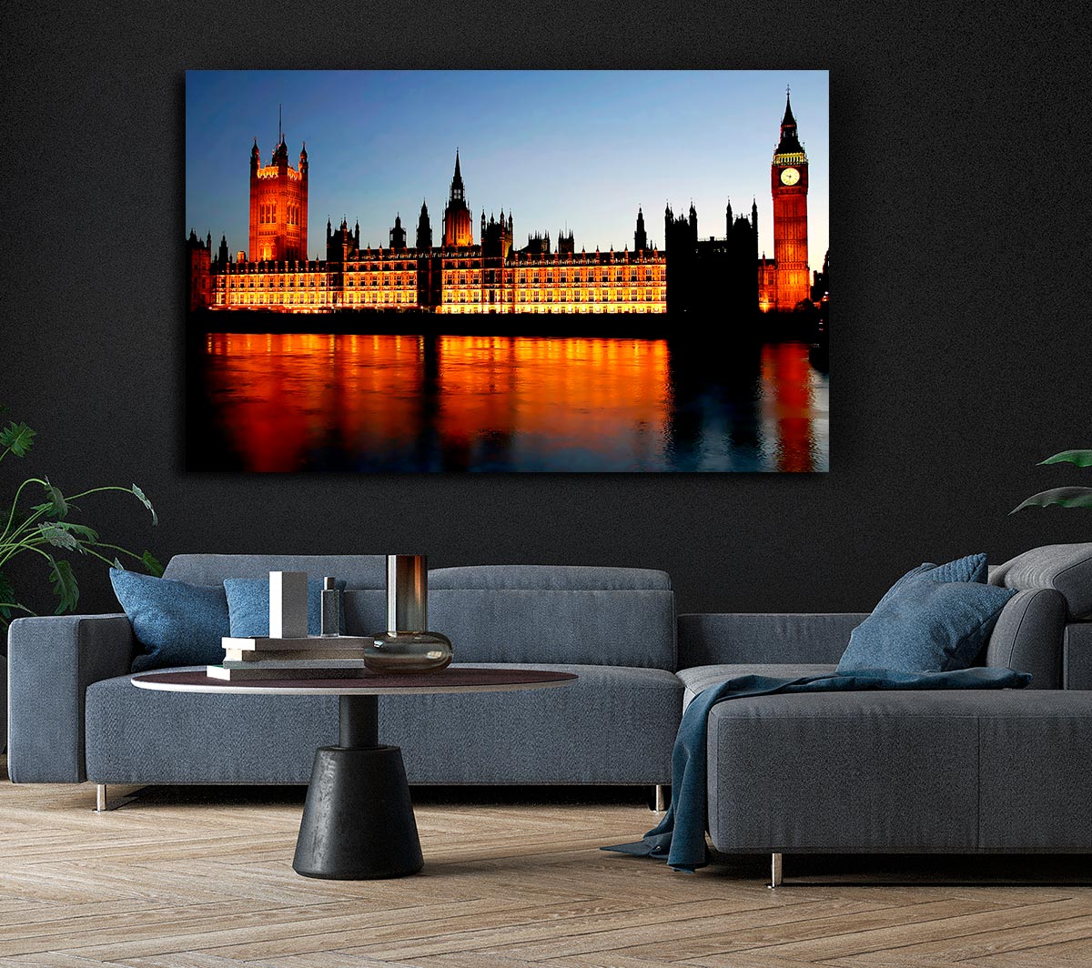 London Houses Of Parliament Reflections