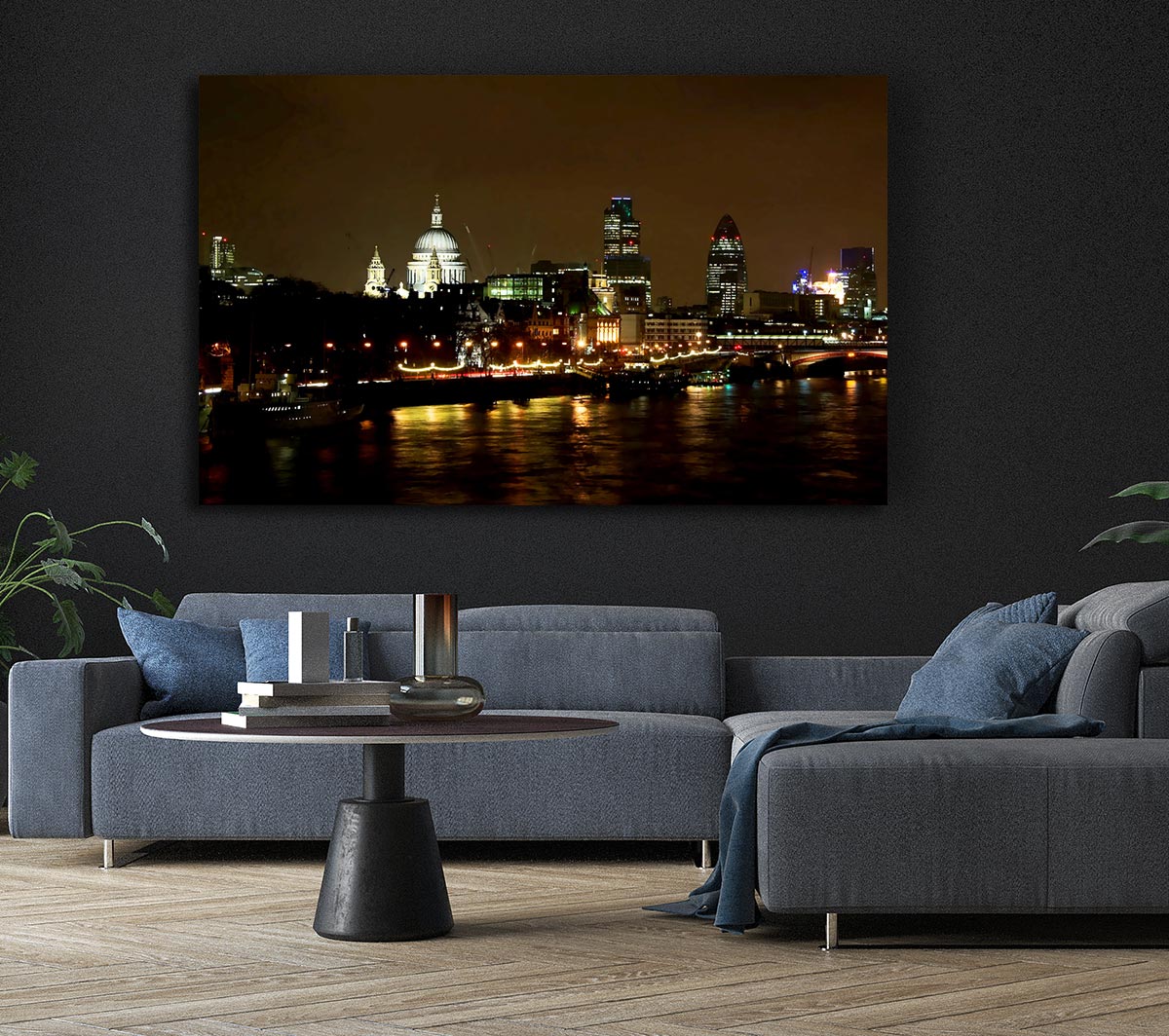 London St Pauls At Night