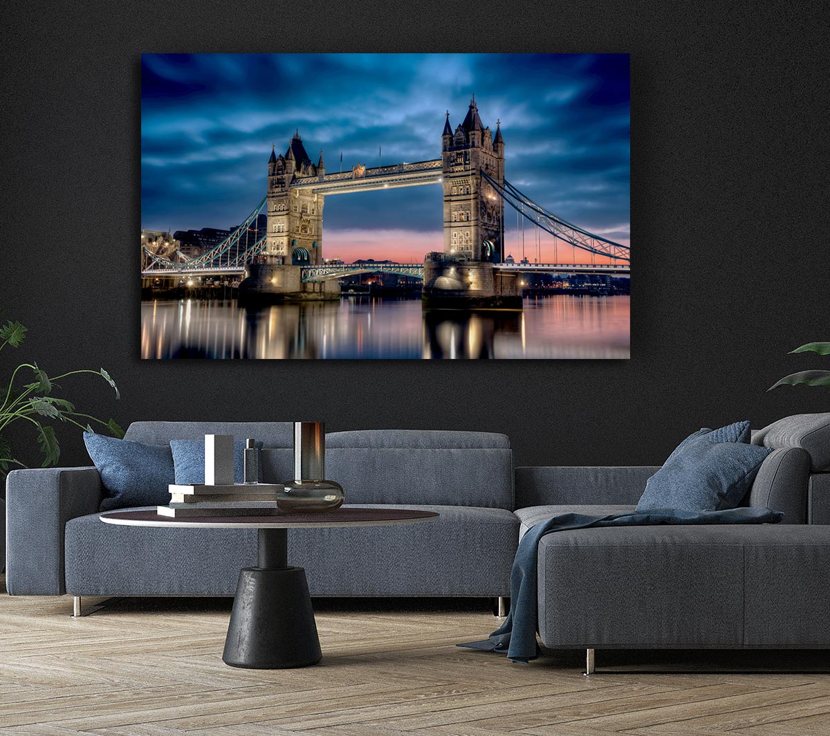 London Tower Bridge At Dusk
