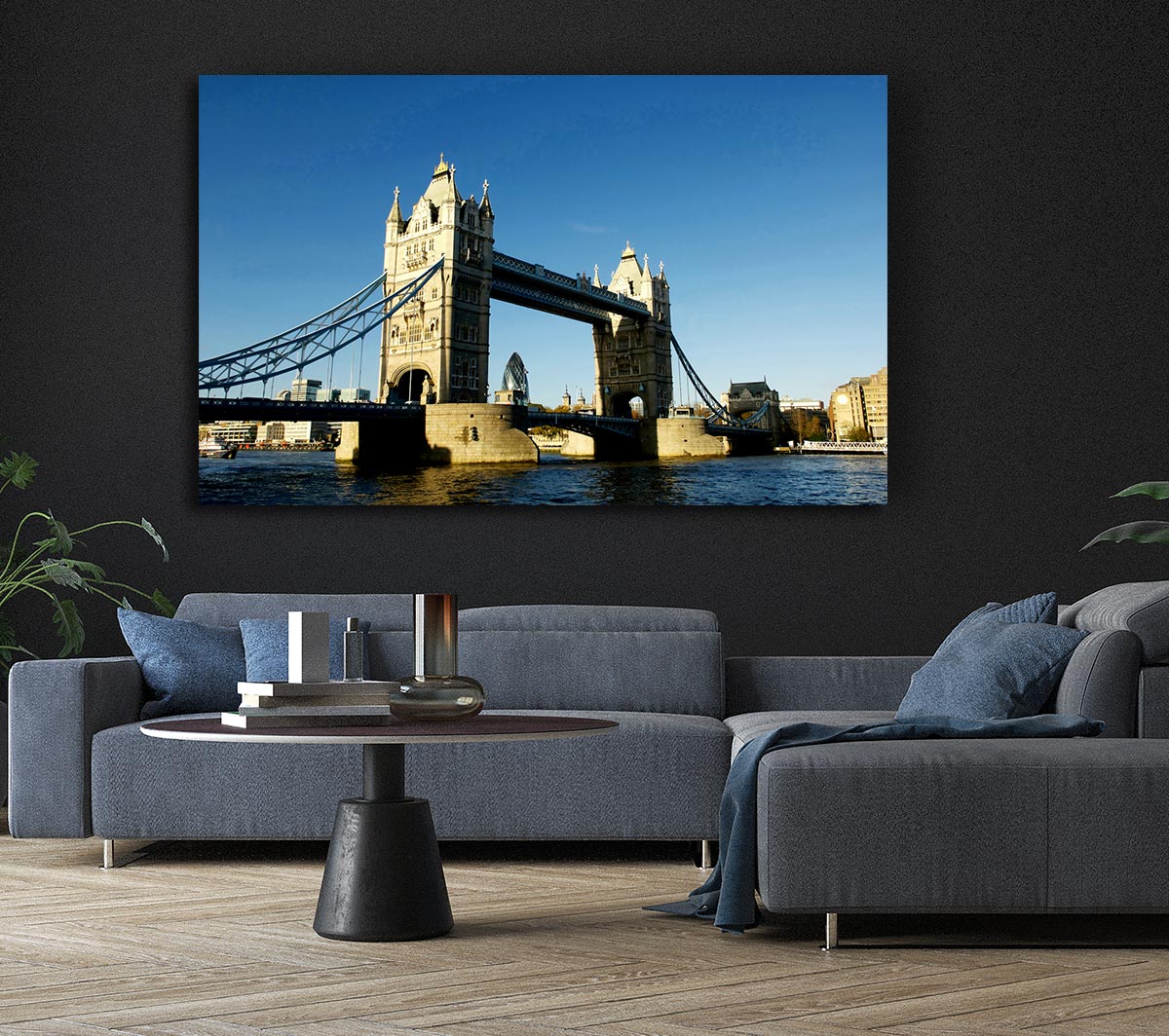 London Tower Bridge Blue Days