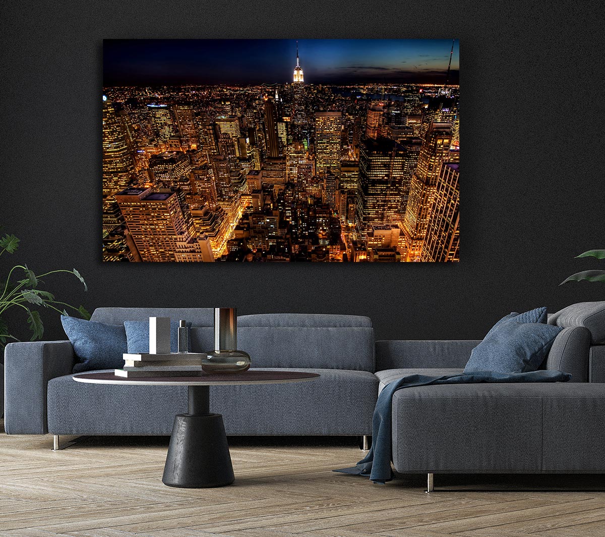 Manhattan Night Life Glow