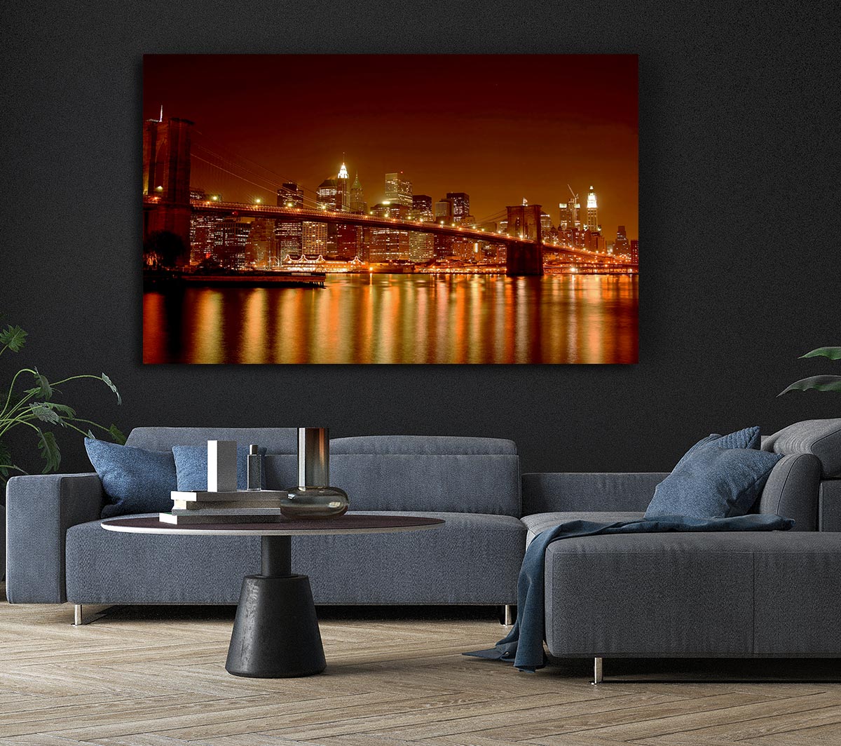 New York Bridge Glow