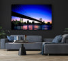 New York City Afar Blue