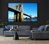 New York City Brooklyn Bridge By Day