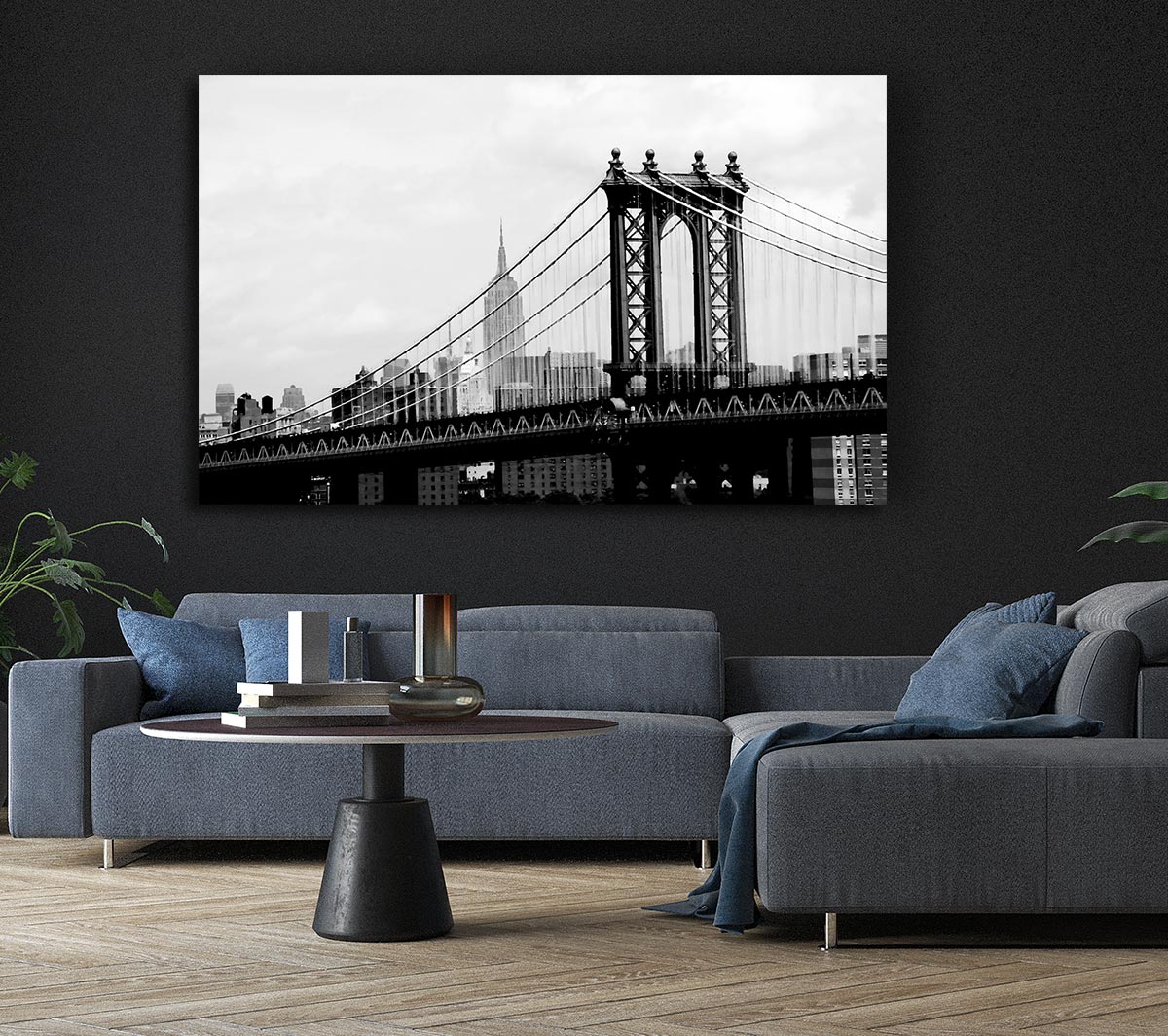 New York City Empire State Building Afar