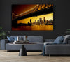 New York City View From Under Brooklyn Bridge