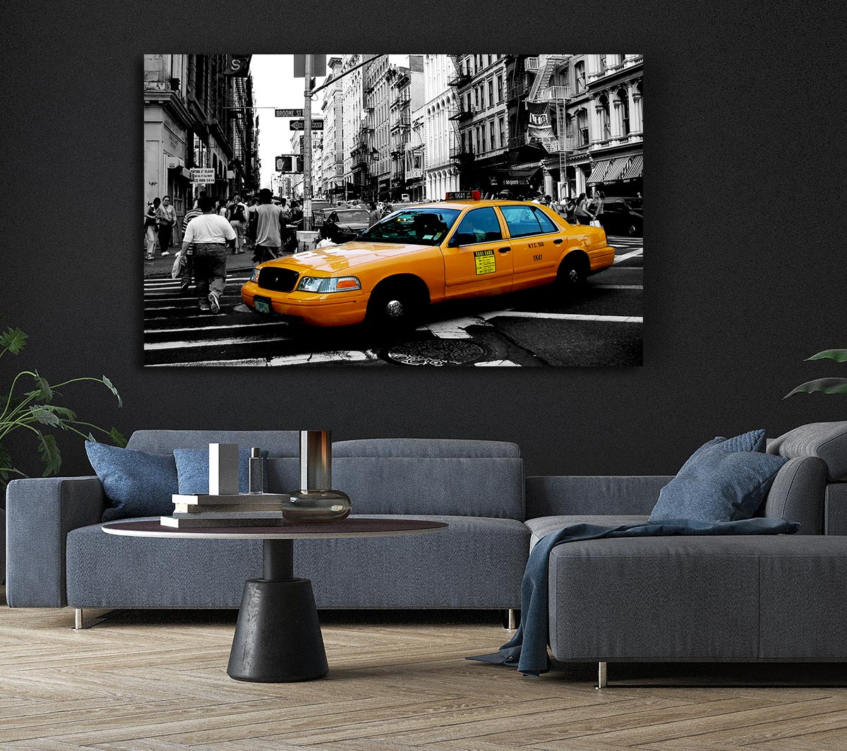 New York City Yellow Cab Crossing