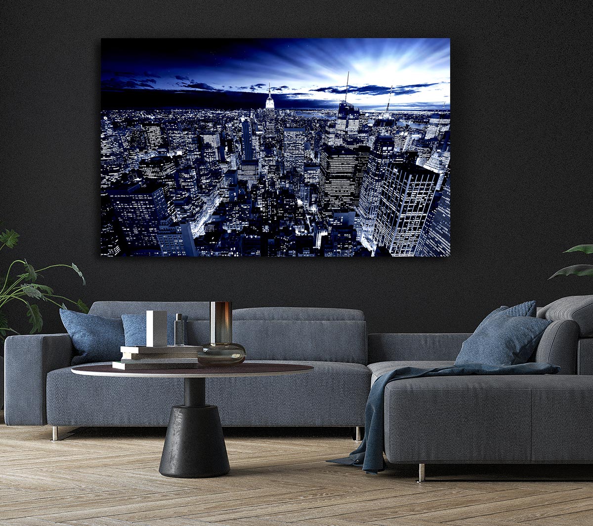 New York In Blue